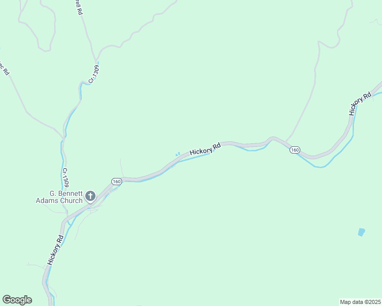 map of restaurants, bars, coffee shops, grocery stores, and more near Kentucky 160 in Van