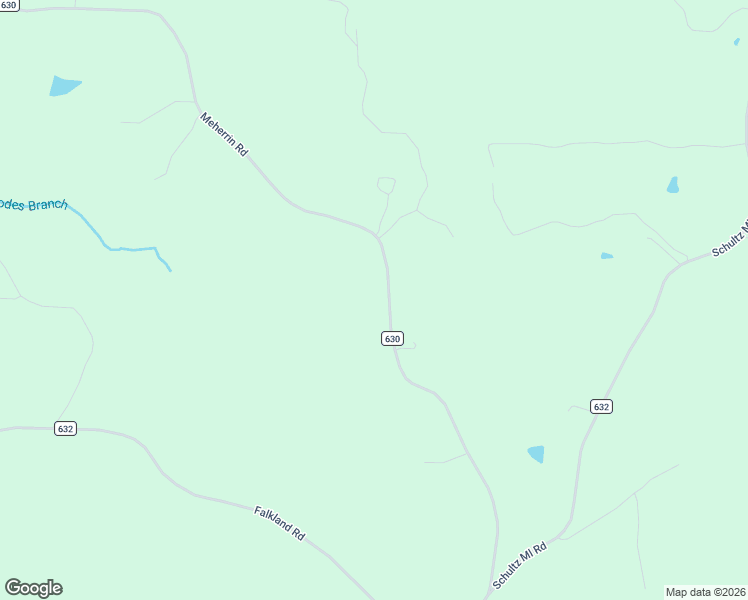 map of restaurants, bars, coffee shops, grocery stores, and more near 2047 Meherrin Road in Meherrin