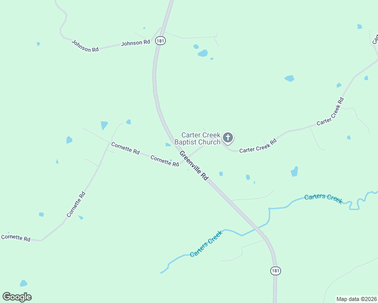 map of restaurants, bars, coffee shops, grocery stores, and more near Greenville Road in Greenville