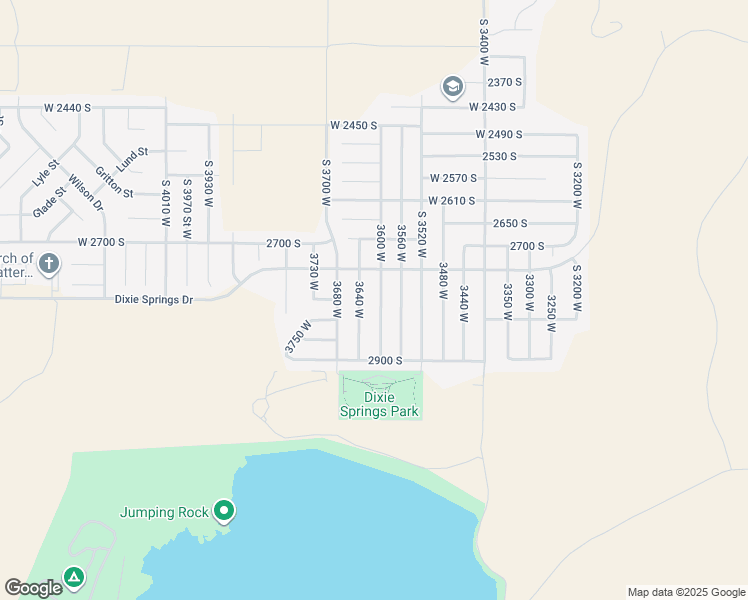 map of restaurants, bars, coffee shops, grocery stores, and more near 2802 3600 West in Hurricane