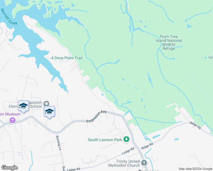 map of restaurants, bars, coffee shops, grocery stores, and more near in Hampton