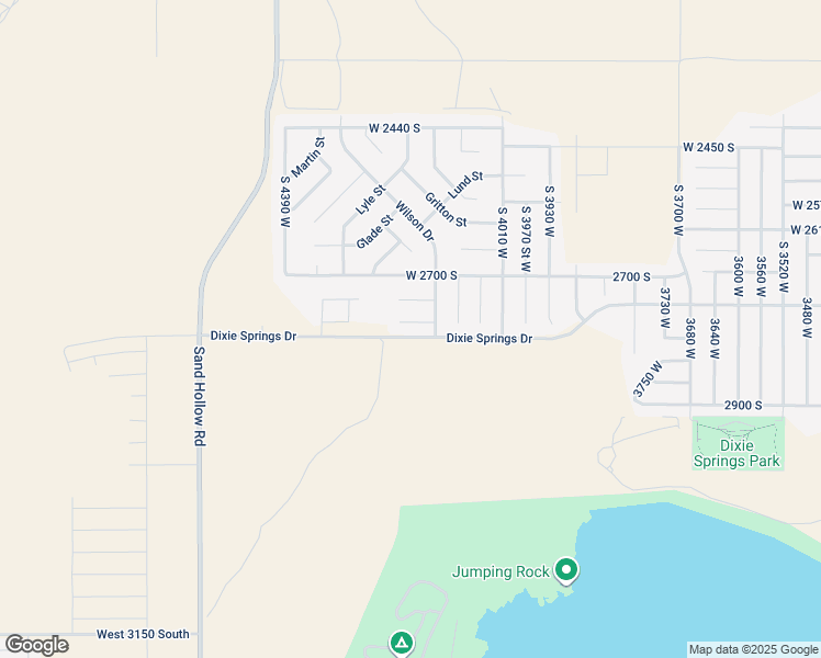 map of restaurants, bars, coffee shops, grocery stores, and more near 4163 West 2780 South in Hurricane