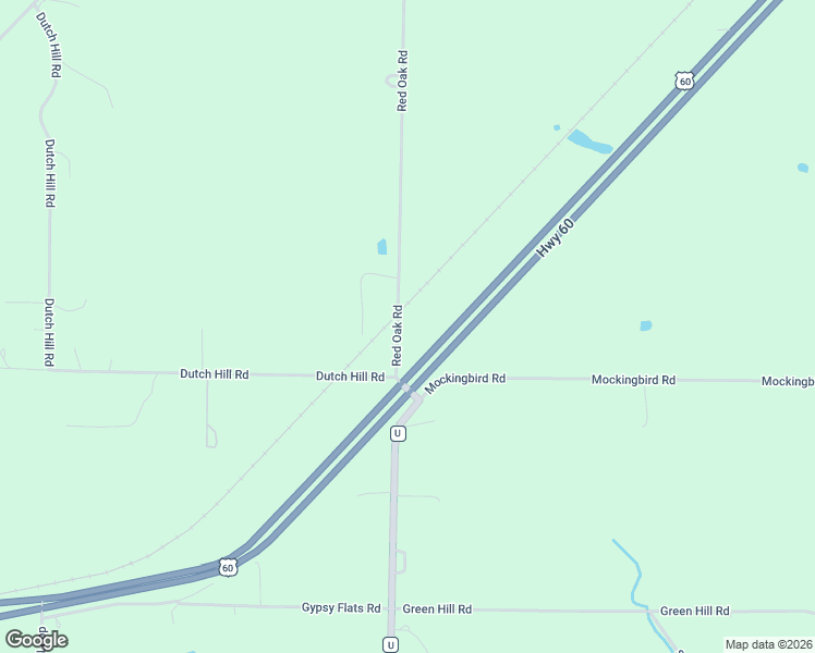 map of restaurants, bars, coffee shops, grocery stores, and more near 88 Red Oak Road in Fordland
