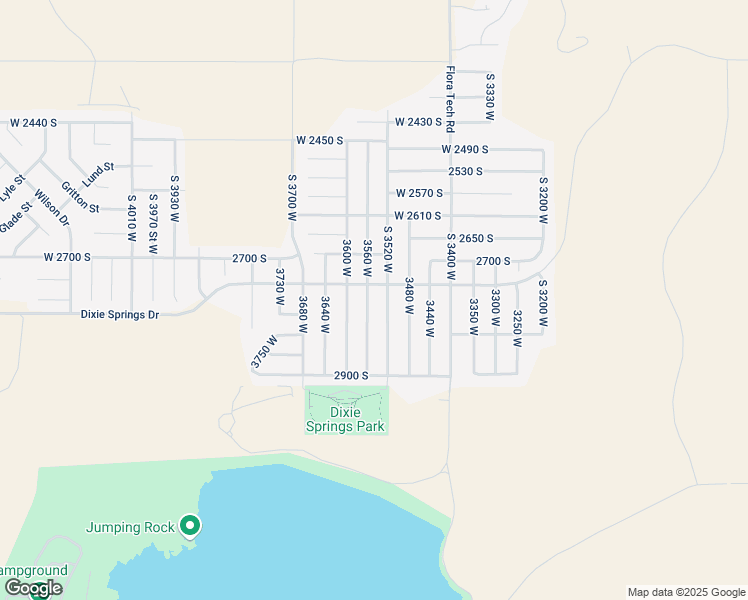 map of restaurants, bars, coffee shops, grocery stores, and more near 2775 3560 West in Hurricane