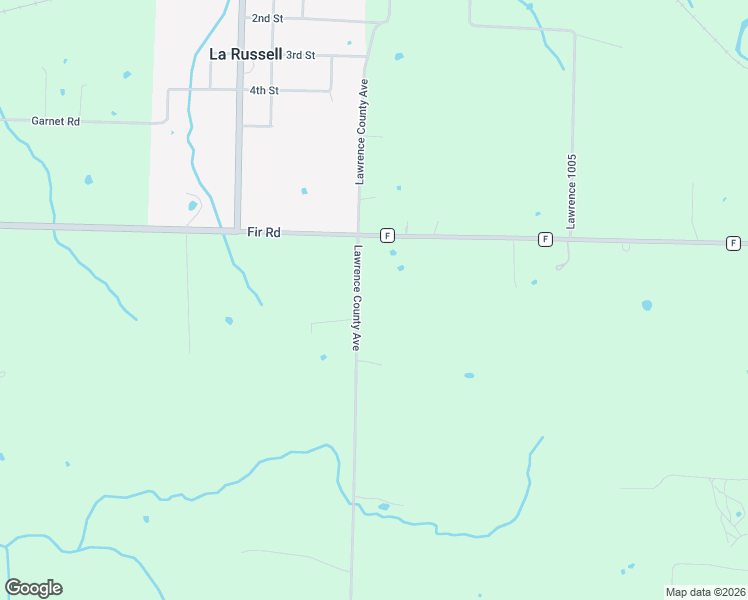 map of restaurants, bars, coffee shops, grocery stores, and more near 10302 Lawrence 1000 in Sarcoxie