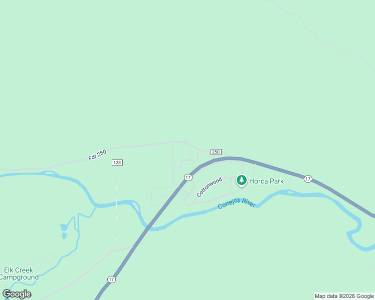 map of restaurants, bars, coffee shops, grocery stores, and more near 33 Spruce Street in Antonito