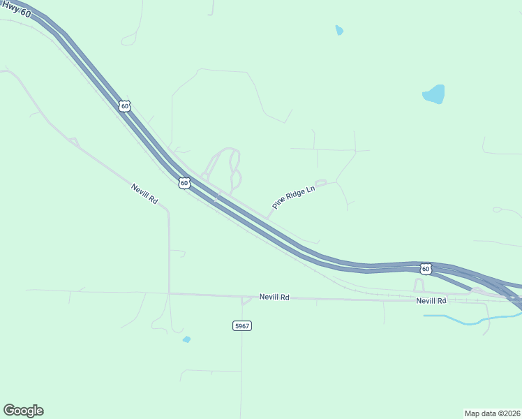 map of restaurants, bars, coffee shops, grocery stores, and more near 11911 Highway 60 in Cabool