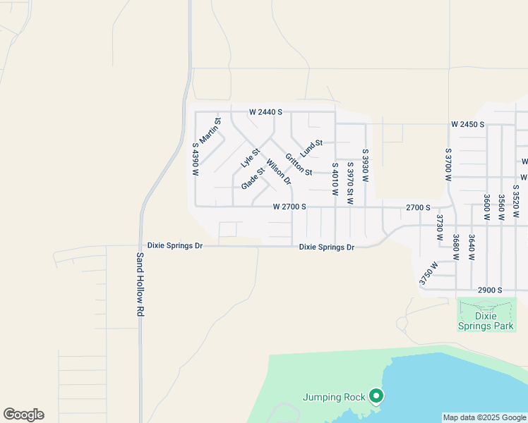 map of restaurants, bars, coffee shops, grocery stores, and more near 4183 West 2700 South in Hurricane