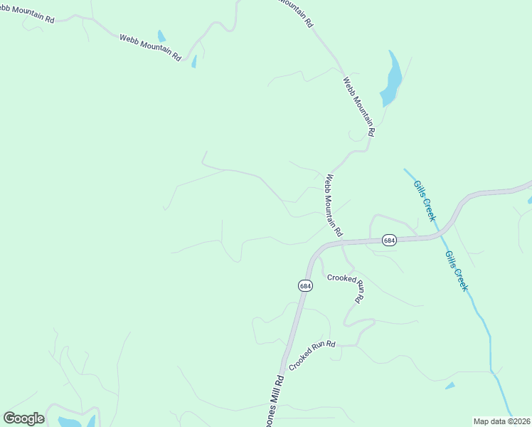 map of restaurants, bars, coffee shops, grocery stores, and more near Whispering Pines Lane in Boones Mill