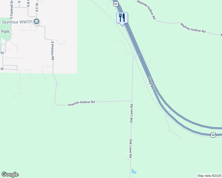 map of restaurants, bars, coffee shops, grocery stores, and more near in Seymour