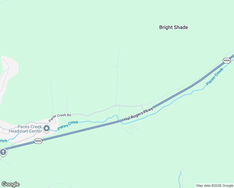 map of restaurants, bars, coffee shops, grocery stores, and more near Cane Branch in Clay County