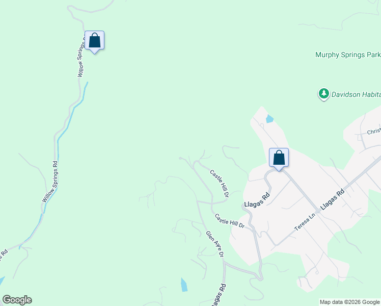 map of restaurants, bars, coffee shops, grocery stores, and more near 18720 Castle Hill Dr in Morgan Hill
