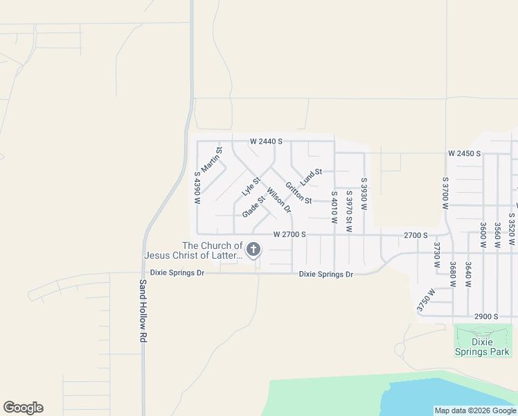 map of restaurants, bars, coffee shops, grocery stores, and more near 4205 Glade Street in Hurricane