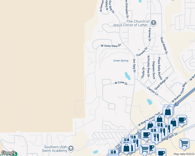 map of restaurants, bars, coffee shops, grocery stores, and more near 204 North Cliffside Drive in Washington