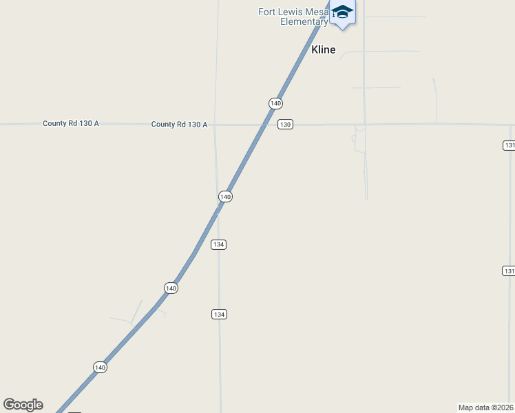 map of restaurants, bars, coffee shops, grocery stores, and more near 10528 Colorado 140 in Hesperus