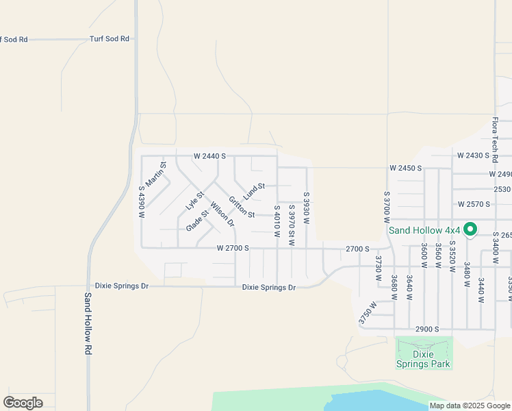 map of restaurants, bars, coffee shops, grocery stores, and more near West Dorothy Circle in Hurricane