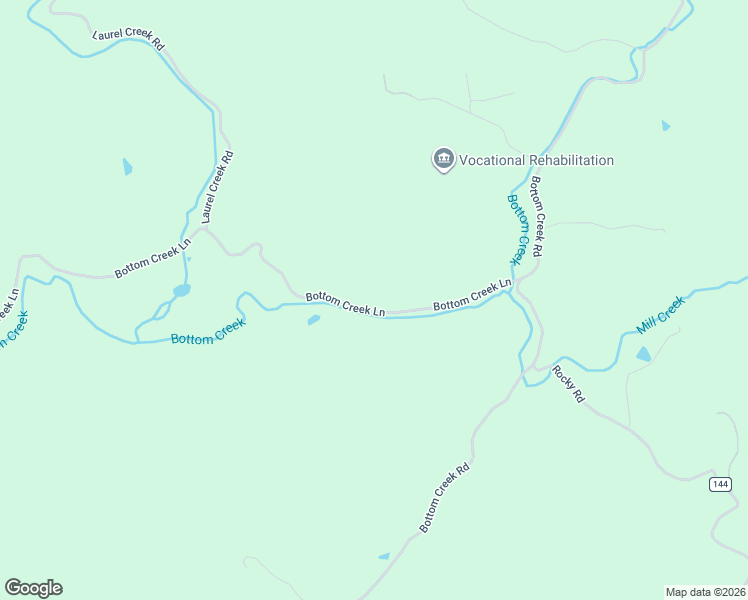 map of restaurants, bars, coffee shops, grocery stores, and more near 1447 Bottom Creek Lane in Bent Mountain