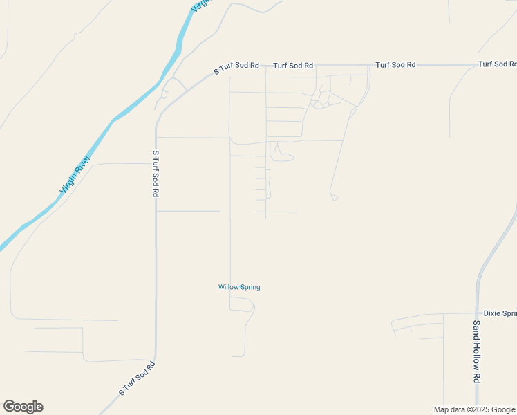 map of restaurants, bars, coffee shops, grocery stores, and more near 5266 West 2520 South in Hurricane
