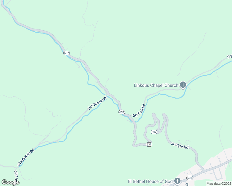 map of restaurants, bars, coffee shops, grocery stores, and more near 5868 Dry Fork Road in Cedar Bluff