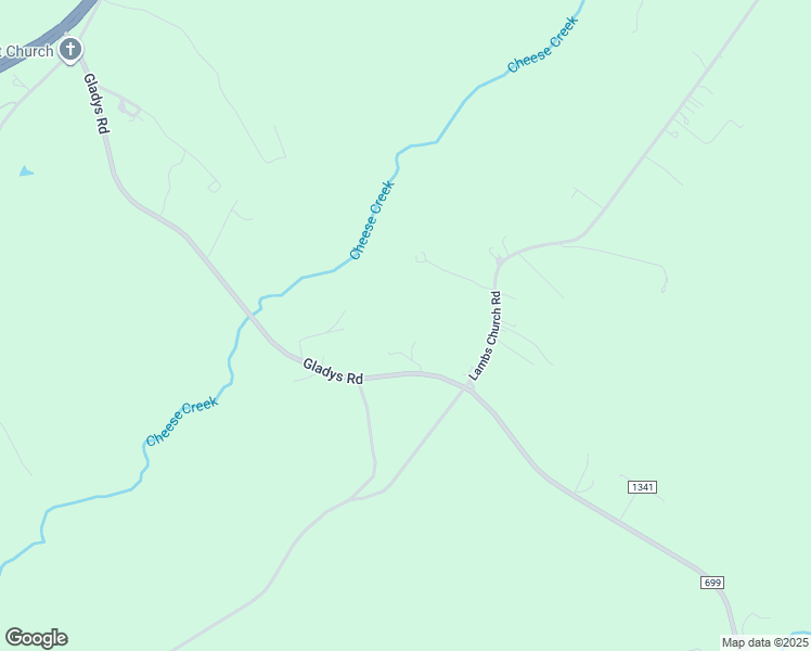 map of restaurants, bars, coffee shops, grocery stores, and more near 7767 Gladys Road in Altavista