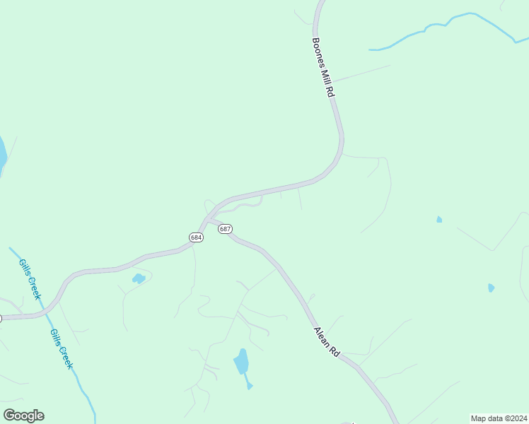 map of restaurants, bars, coffee shops, grocery stores, and more near 4594 Boones Mill Road in Boones Mill