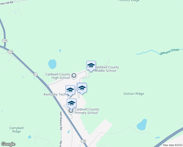 map of restaurants, bars, coffee shops, grocery stores, and more near 440 Beckner Lane in Princeton
