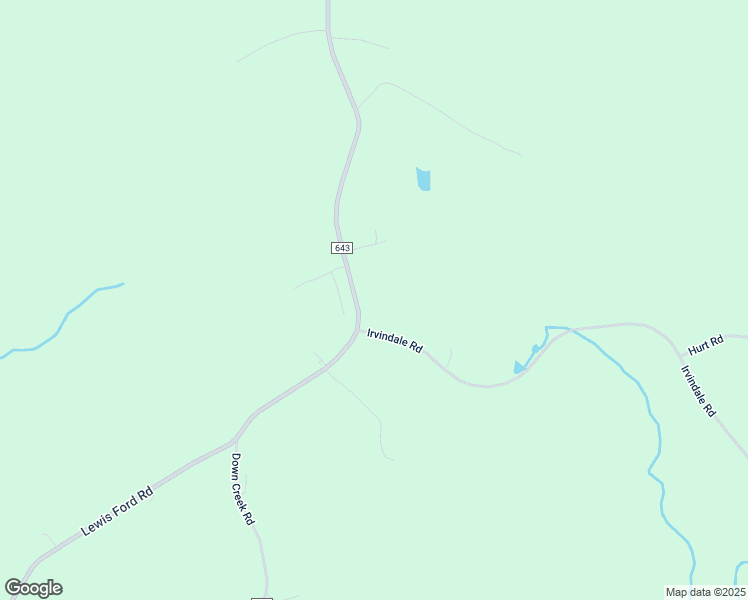 map of restaurants, bars, coffee shops, grocery stores, and more near 3744 Lewis Ford Road in Brookneal