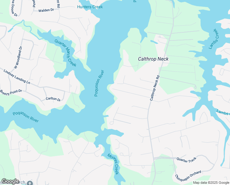 map of restaurants, bars, coffee shops, grocery stores, and more near 401 Melinda Lane in Yorktown