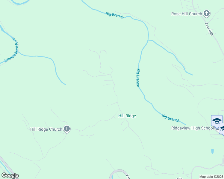 map of restaurants, bars, coffee shops, grocery stores, and more near State Route 728 in Clintwood