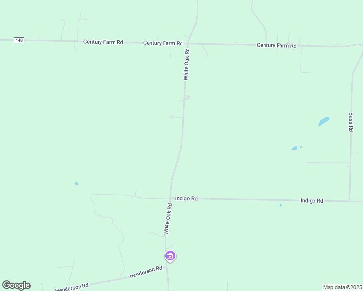 map of restaurants, bars, coffee shops, grocery stores, and more near White Oak Road in Rogersville