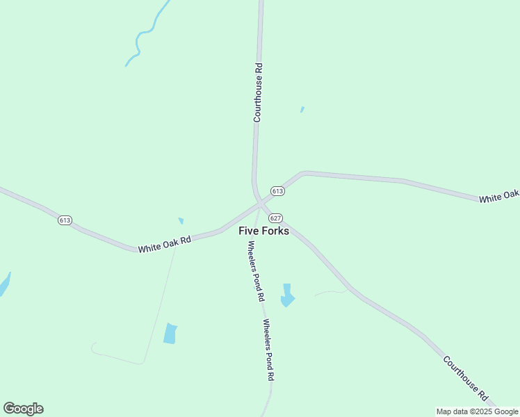 map of restaurants, bars, coffee shops, grocery stores, and more near Courthouse Road in Dinwiddie