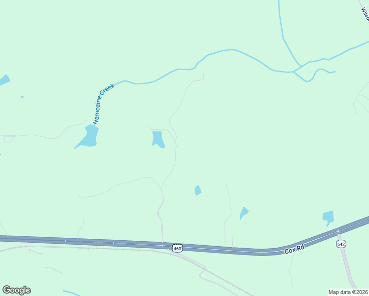 map of restaurants, bars, coffee shops, grocery stores, and more near 116 Cox Road in Blackstone