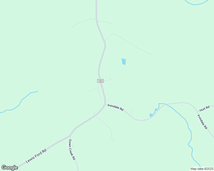 map of restaurants, bars, coffee shops, grocery stores, and more near 3668 Lewis Ford Road in Brookneal