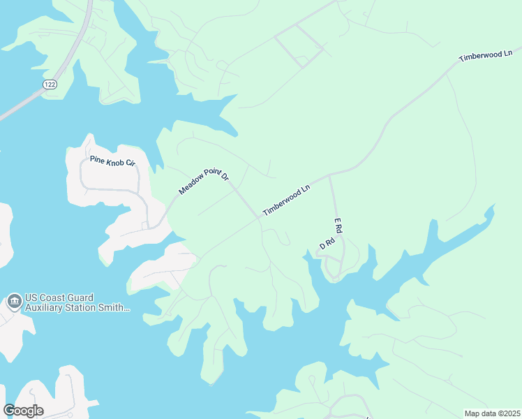 map of restaurants, bars, coffee shops, grocery stores, and more near 2651 Timberwood Lane in Moneta