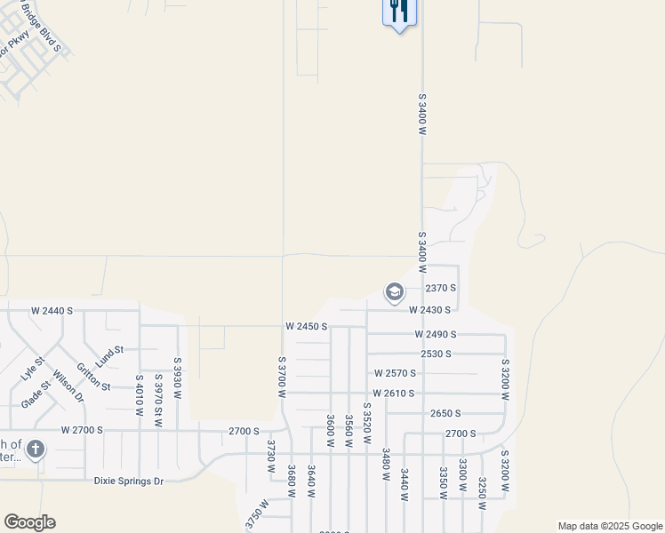 map of restaurants, bars, coffee shops, grocery stores, and more near 1825 Flora Tech Road in Hurricane