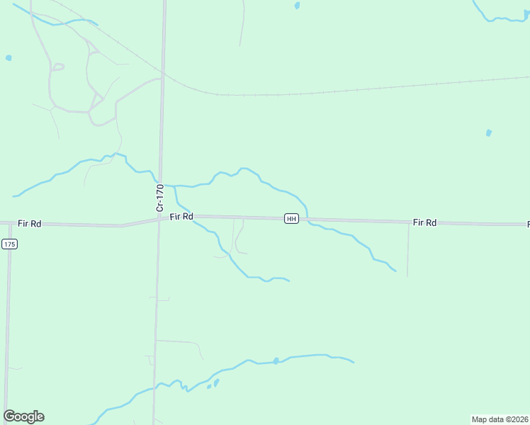 map of restaurants, bars, coffee shops, grocery stores, and more near 16734 Fir Road in Carthage