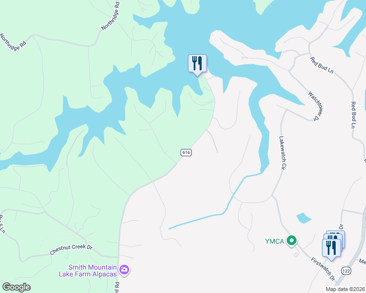 map of restaurants, bars, coffee shops, grocery stores, and more near 1615 Morewood Road in Hardy
