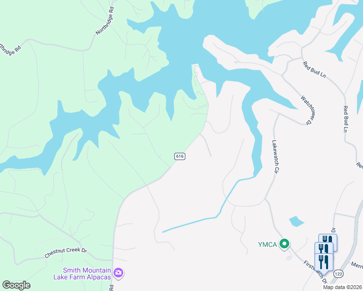 map of restaurants, bars, coffee shops, grocery stores, and more near 1615 Morewood Road in Hardy