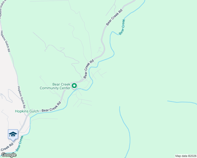 map of restaurants, bars, coffee shops, grocery stores, and more near 8 Ridgewood Drive in Boulder Creek