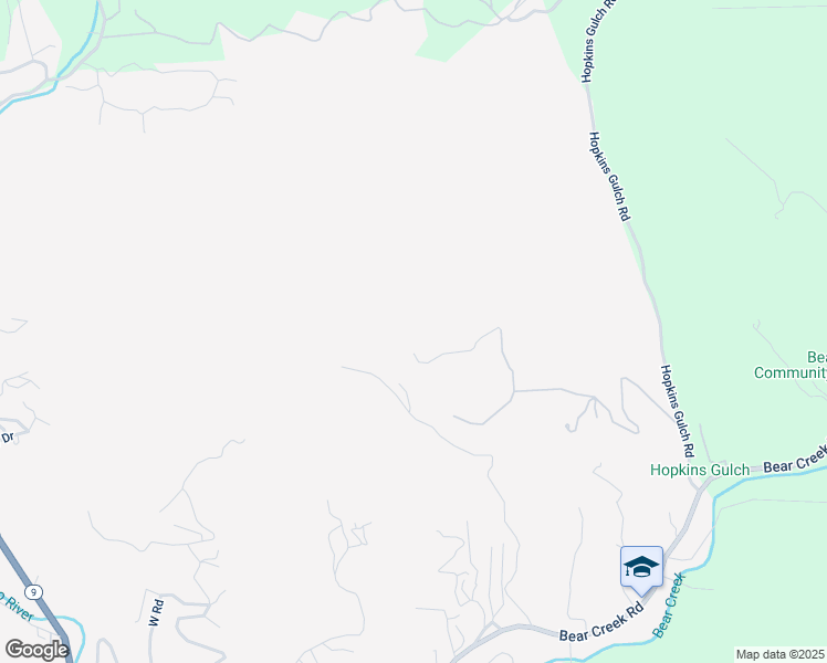 map of restaurants, bars, coffee shops, grocery stores, and more near 400 Dorrance Road in Boulder Creek