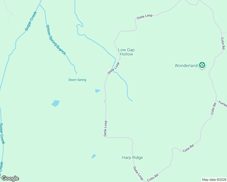 map of restaurants, bars, coffee shops, grocery stores, and more near 768 Ostle Loop in Grand Rivers