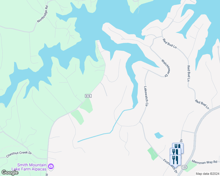 map of restaurants, bars, coffee shops, grocery stores, and more near 1722 Morewood Road in Hardy