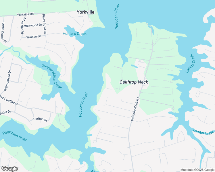 map of restaurants, bars, coffee shops, grocery stores, and more near 307 Shackleford Road in Yorktown