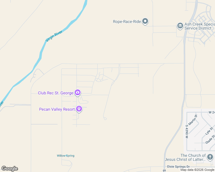 map of restaurants, bars, coffee shops, grocery stores, and more near 3450 Old Road in Hurricane