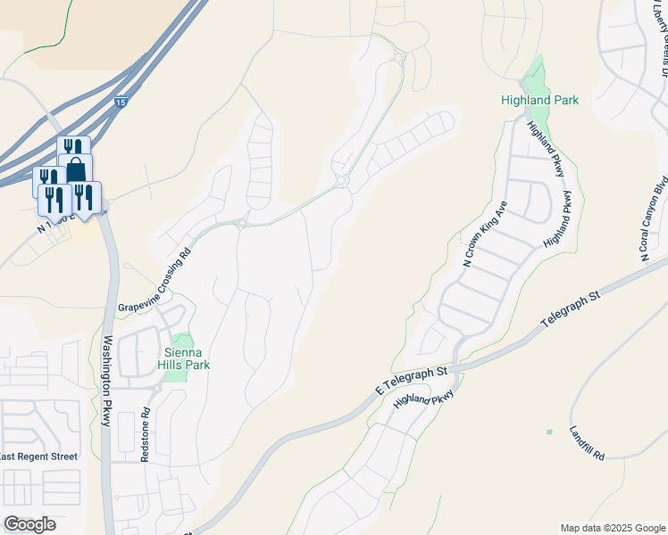 map of restaurants, bars, coffee shops, grocery stores, and more near 834 Pleasant Valley Lane in Washington