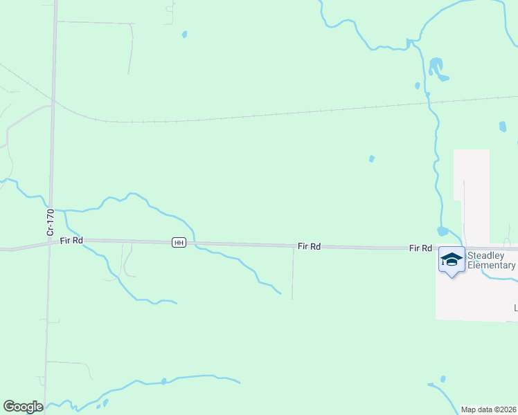 map of restaurants, bars, coffee shops, grocery stores, and more near 16715 Fir Road in Carthage