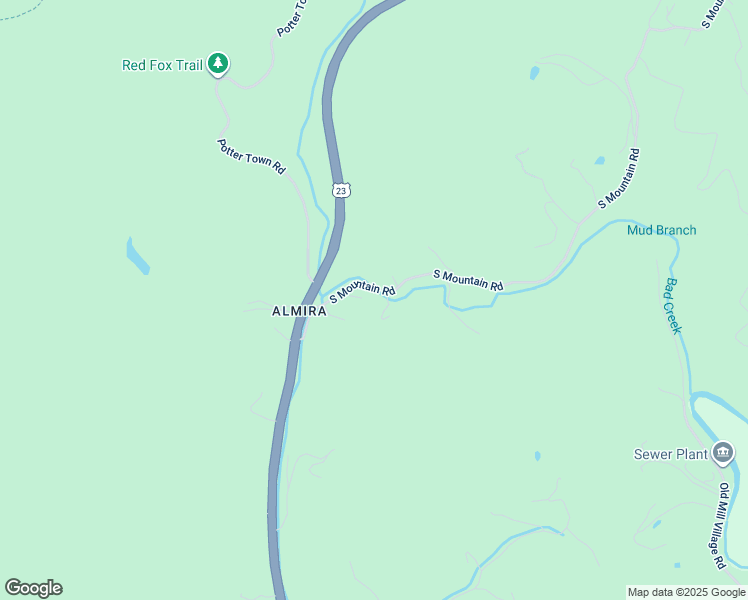 map of restaurants, bars, coffee shops, grocery stores, and more near 7946 South Mountain Road in Pound