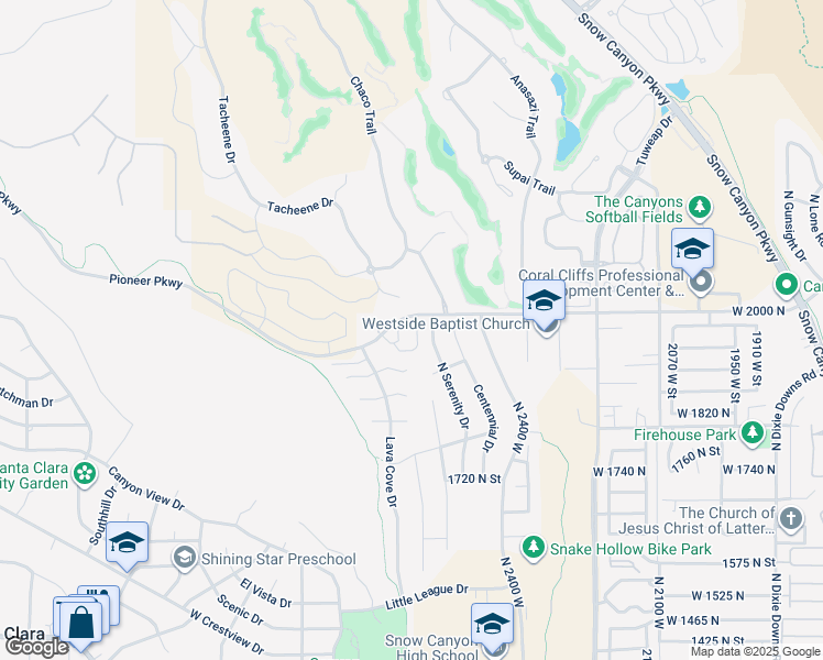 map of restaurants, bars, coffee shops, grocery stores, and more near 2655 Pioneer Parkway in Santa Clara