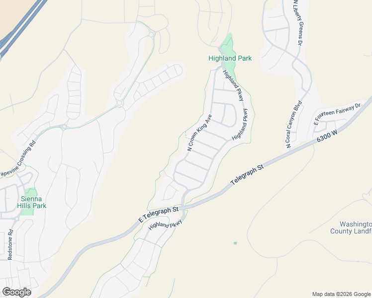 map of restaurants, bars, coffee shops, grocery stores, and more near 811 North Crown King Avenue in Washington