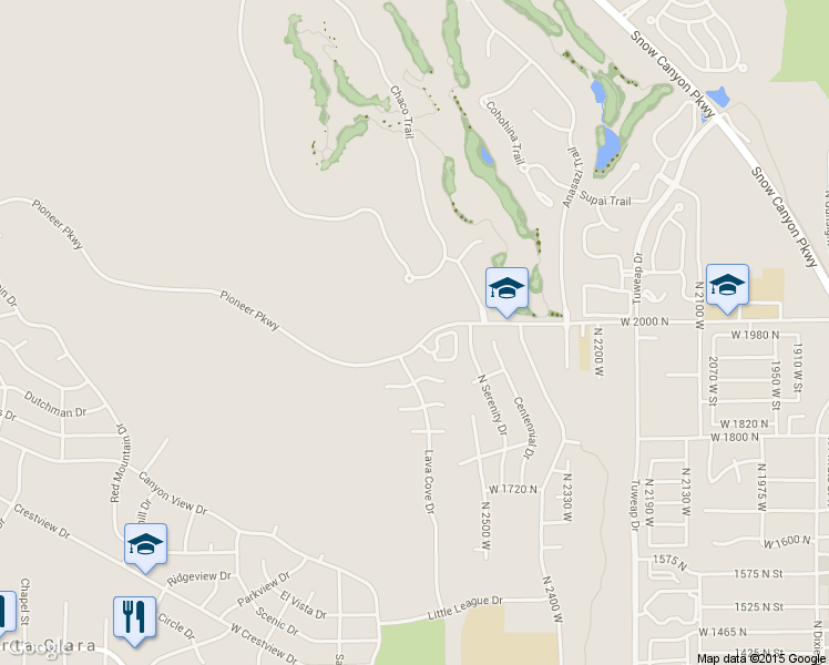 map of restaurants, bars, coffee shops, grocery stores, and more near 2590 Pioneer Pkwy in Santa Clara